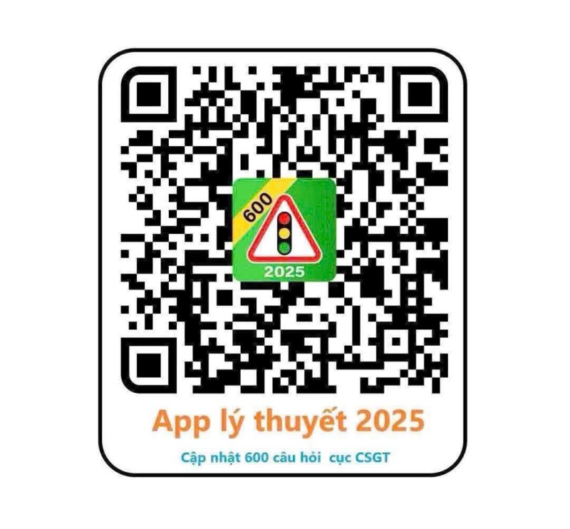 QR tải ứng dụng Ôn thi GPLX